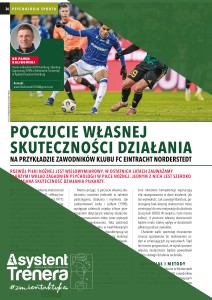 Poczucie własnej skuteczności i działania na przykładzie zawodników klubu FC Eintracht Norderstedt