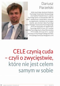 CELE czynią cuda – czyli o zwycięstwie, które nie jest celem samym w sobie
