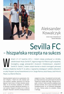 Sevilla FC – hiszpańska recepta na sukces
