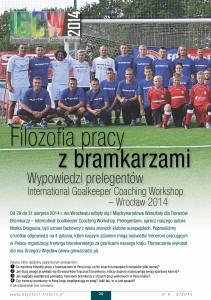 Filozofia pracy z bramkarzami. Wypowiedzi prelegentów International Goalkeeper Coaching Workshop – Wrocław 2014