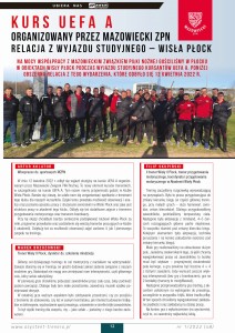 Kurs UEFA A organizowany przez Mazowiecki ZPN. Relacja z wyjazdu studyjnego – Wisła Płock