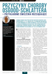 Przyczyny choroby Osgood-Schlattera + przykładowe ćwiczenia rozciągające
