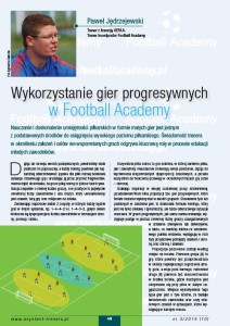 Wykorzystywanie gier progresywnych w Football Academy