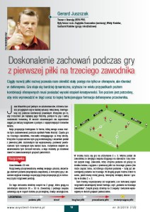 Doskonalenie zachowań podczas gry z pierwszej piłki na trzeciego zawodnika