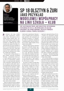 SP 18 Olsztyn & Żuri jako przykład modelowej współpracy na linii szkoła-trener